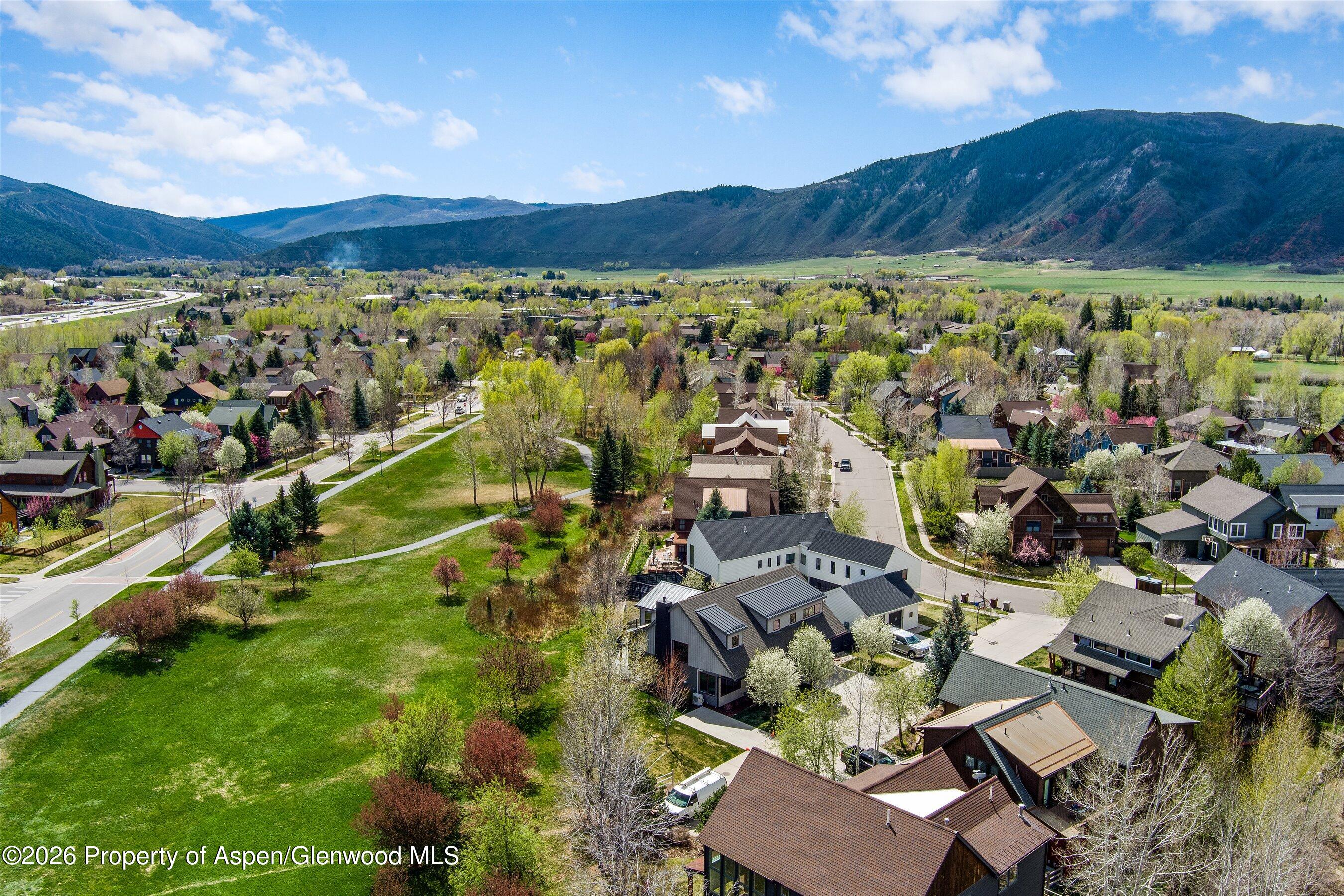 350 Sopris Circle Basalt, CO 81621 - Photo 49 of 49 an aerial view of residential houses with outdoor space