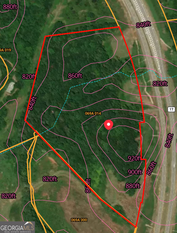 0 Us Highway Martin, GA 30557 - Photo 2 of 11 Topo lines - shows high point for view