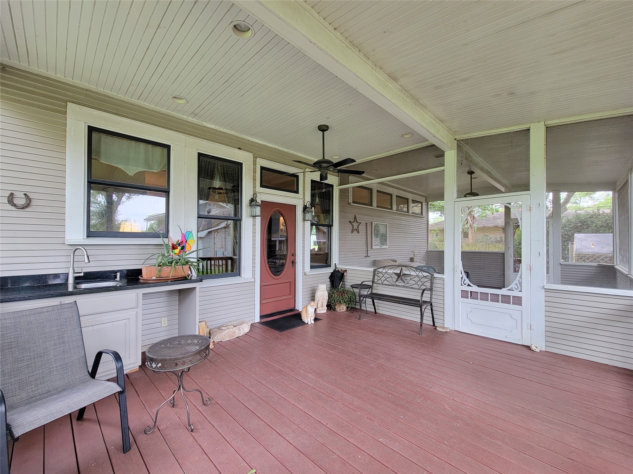 1406 Key Street Brenham, TX 77833 - Photo 32 of 50 a view of a livingroom with furniture and a window