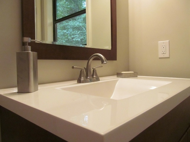 4003 Hope Valley Road Durham, NC 27707 - Photo 17 of 20 Satin nickel finishes though out both baths. master ba