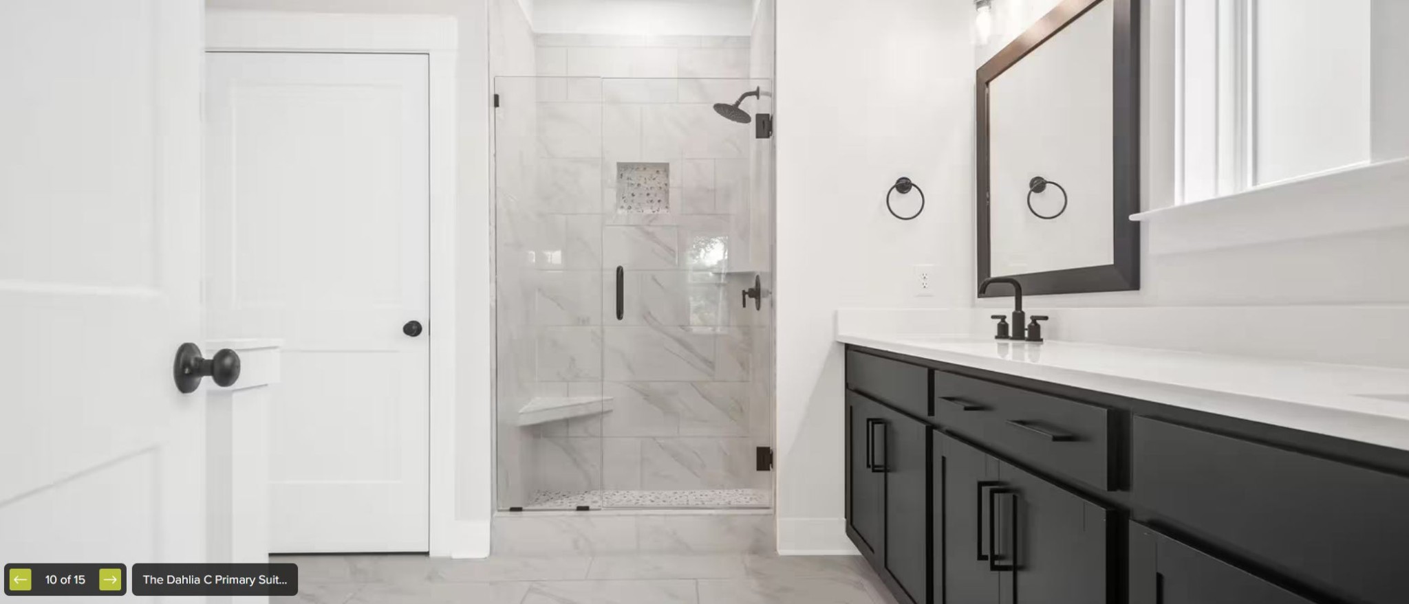 606 Baker Road Columbia, TN 38401 - Photo 10 of 12 a bathroom with a shower sink and mirror