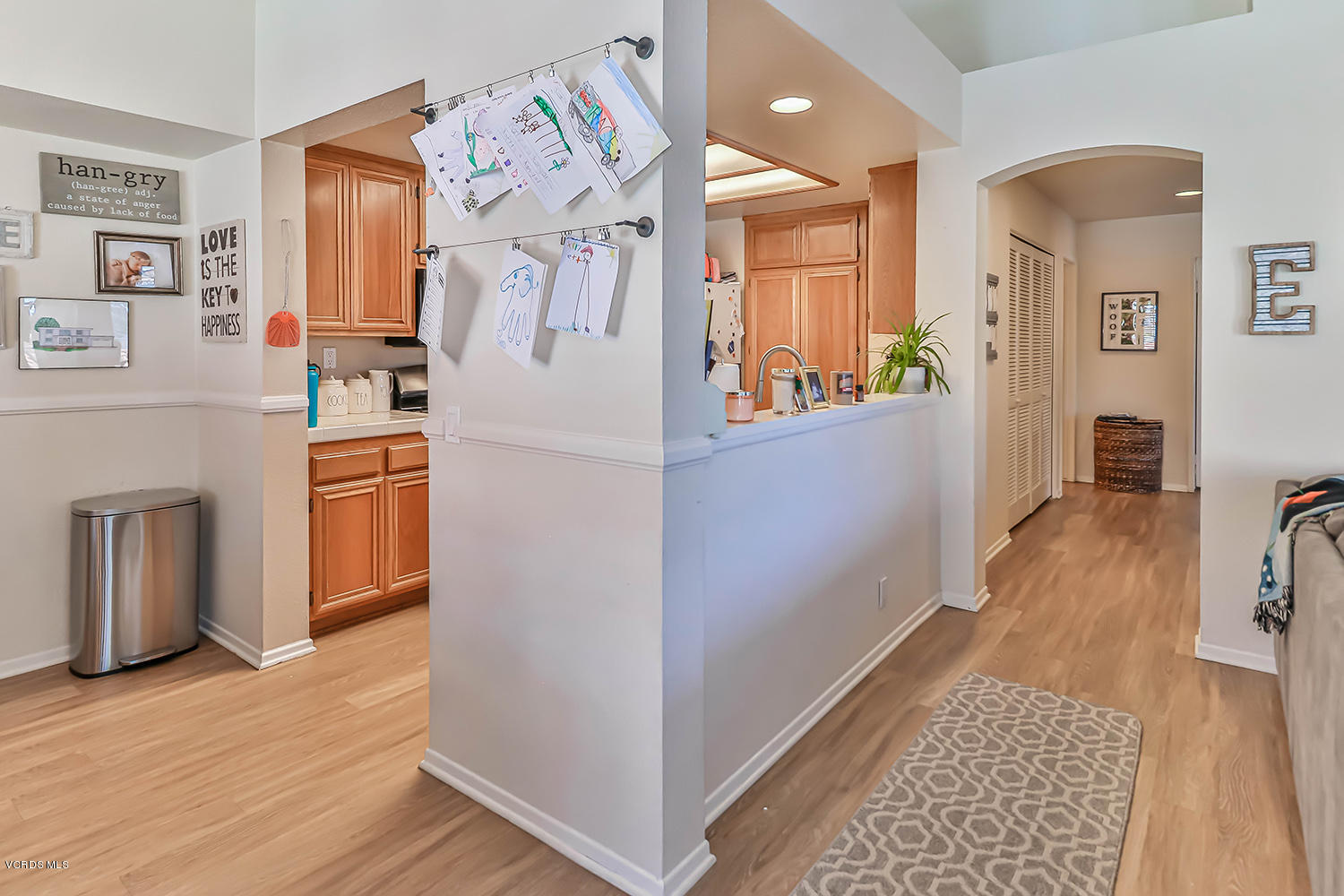 610 Geranium Lane, Unit A Simi Valley, CA 93065 - Photo 10 of 26 a view of a kitchen from the hallway