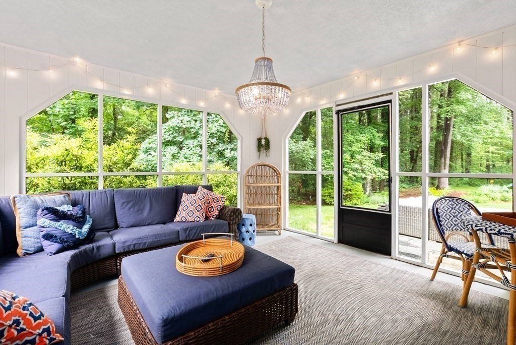49 Sears Road Wayland, MA 01778 - Photo 14 of 30 a living room with furniture and a large window