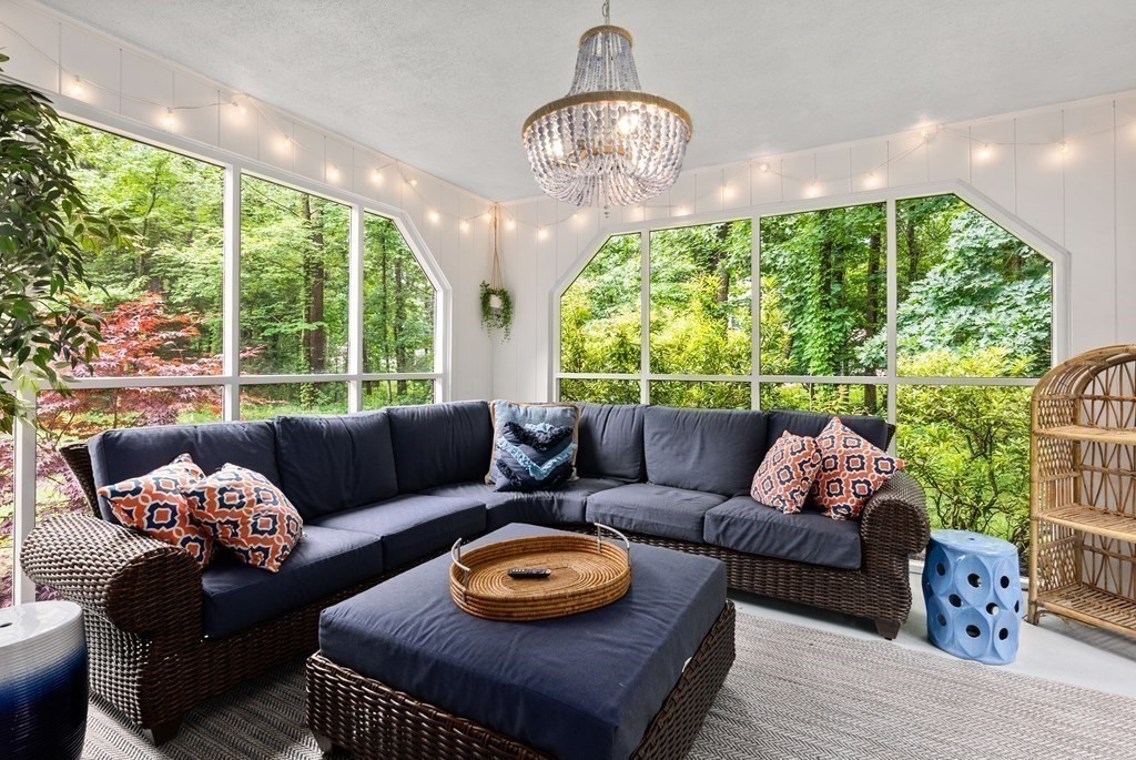 49 Sears Road Wayland, MA 01778 - Photo 15 of 30 a living room with patio furniture and a large window