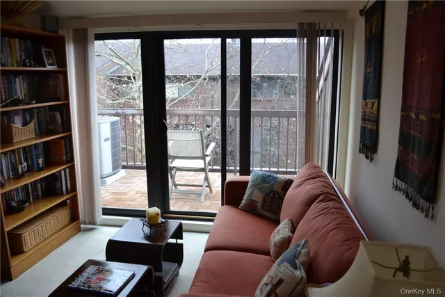 a view of a garden with wooden bridge