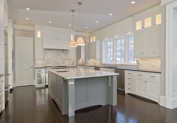1 Green Lane Weston, MA 02493 - Photo 12 of 30 a kitchen with stainless steel appliances granite countertop a sink stove and refrigerator