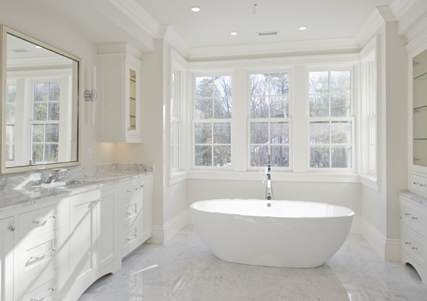 1 Green Lane Weston, MA 02493 - Photo 19 of 30 a bathroom with a sink and a bathtub