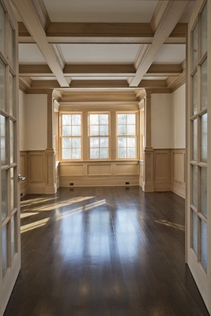 1 Green Lane Weston, MA 02493 - Photo 30 of 30 a view of an empty room with wooden floor and a window