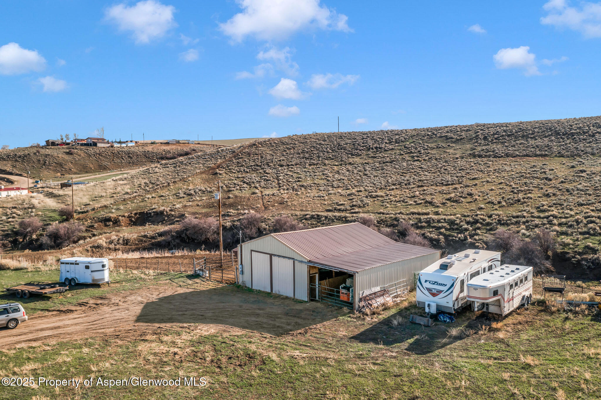 3572 County Road 7 Craig, CO 81625 - Photo 39 of 50 a aerial view of a house with a yard