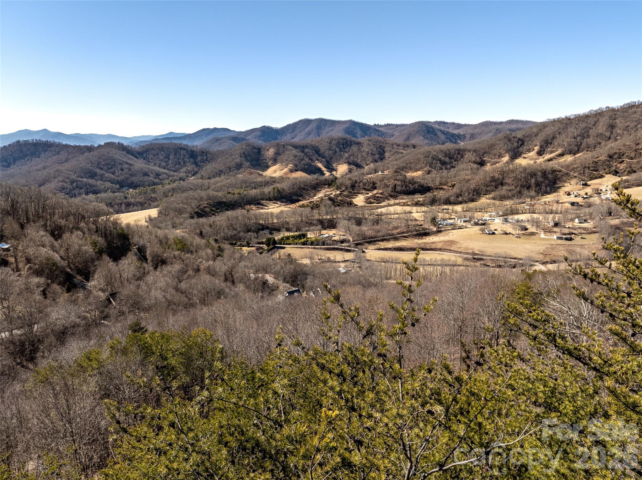 9999 Hunters Ridge Road Canton, NC 28716 - Photo 7 of 10 a view of a mountain in the distance