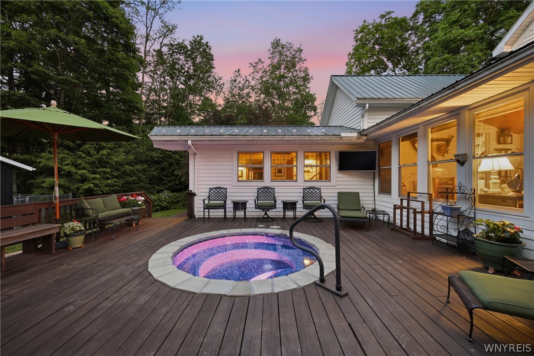 9788 Clarksburg Road Eden, NY 14057 - Photo 10 of 49 Gunite hot tub