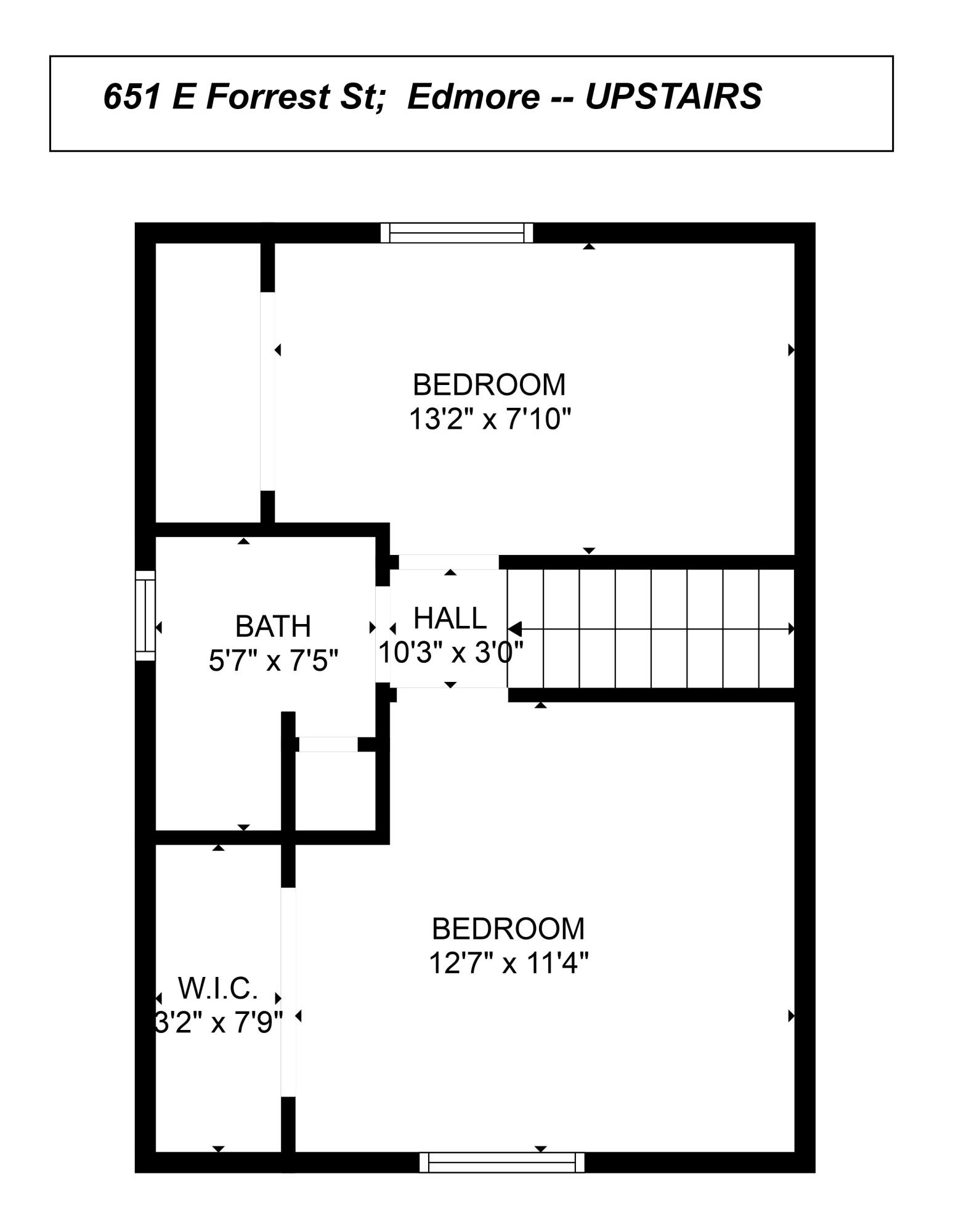 651 West Forest Street Edmore, MI 48829 - Photo 21 of 32 2nd_floor_651_east_forrest_street_edmore