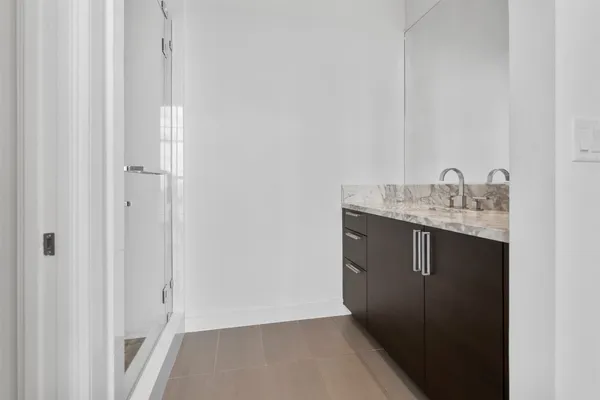 a utility room with a sink