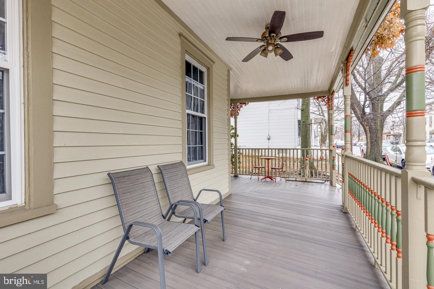 21 Ellis Street Haddonfield, NJ 08033 - Photo 3 of 23 a balcony with table and chairs