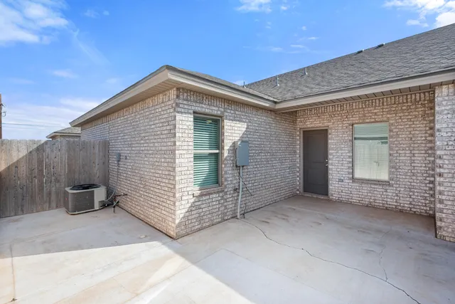 a view of a house with a outdoor space