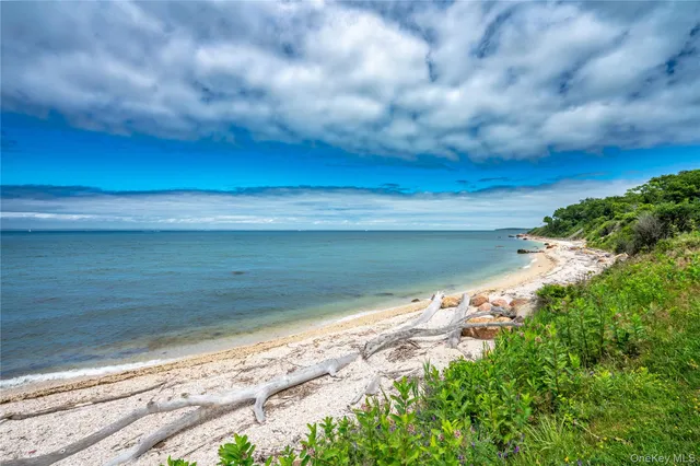 a view of a lake from a balcony