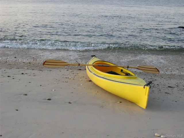 a view of a lake with outdoor space