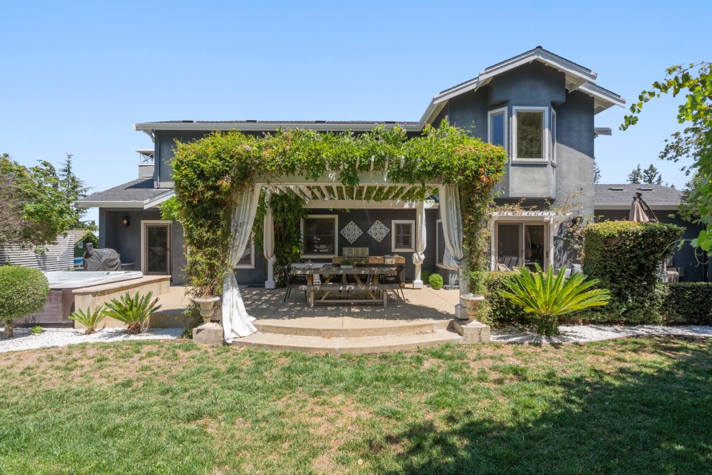 125 Dover Street Los Gatos, CA 95032 - Photo 40 of 49 a view of house with outdoor space and sitting area