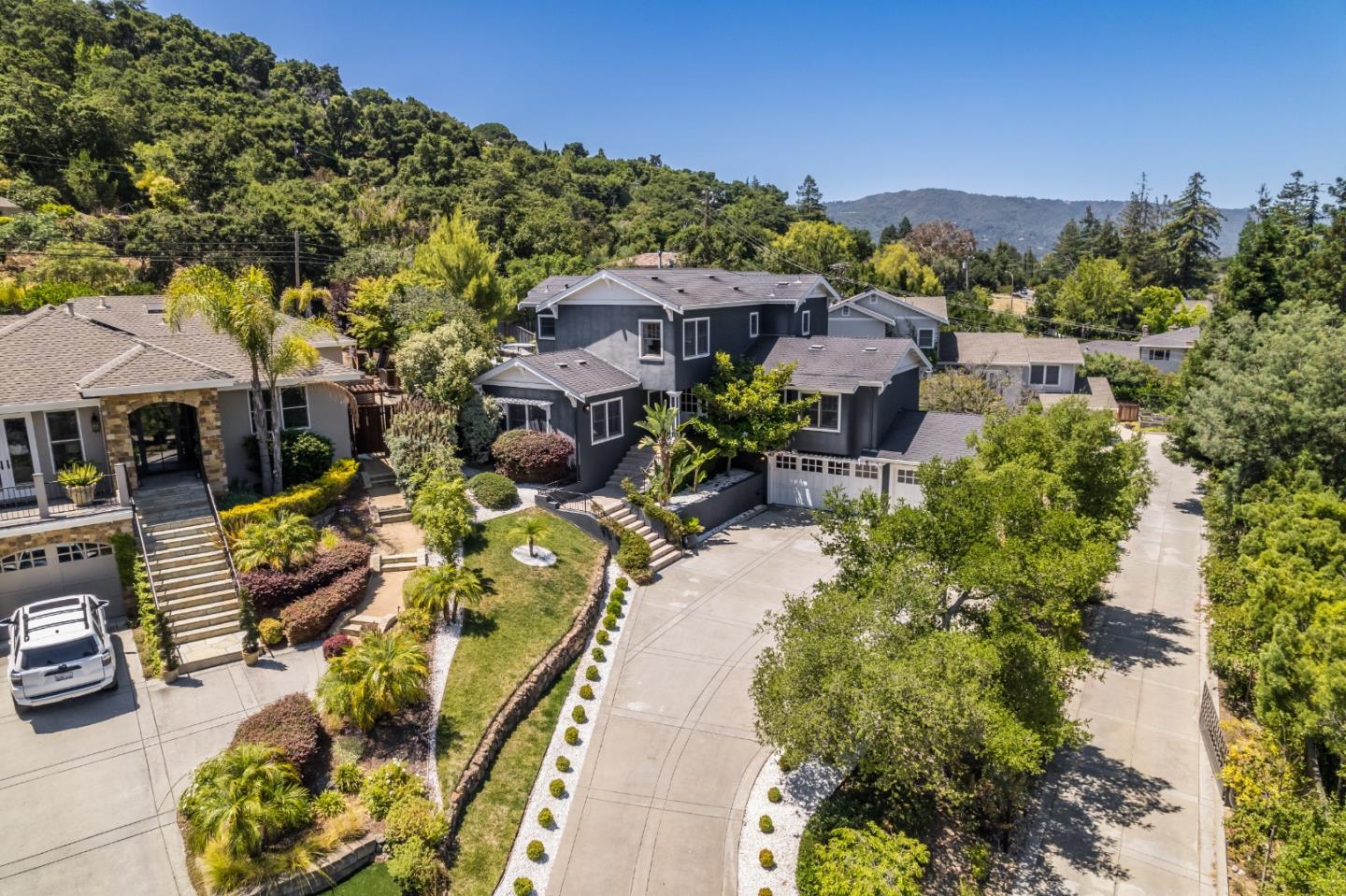 125 Dover Street Los Gatos, CA 95032 - Photo 42 of 49 a view of a house with a yard and sitting area