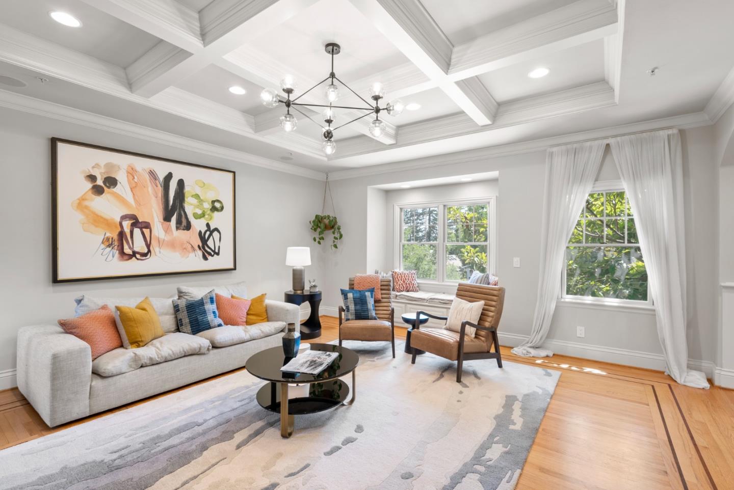 125 Dover Street Los Gatos, CA 95032 - Photo 10 of 49 a living room with furniture and a large window
