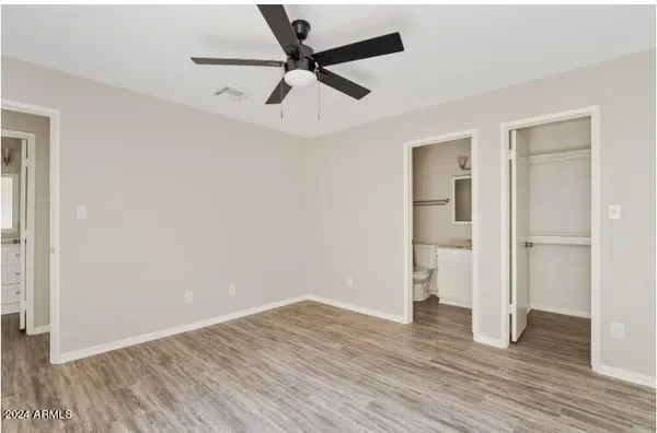 wooden floor in an empty room