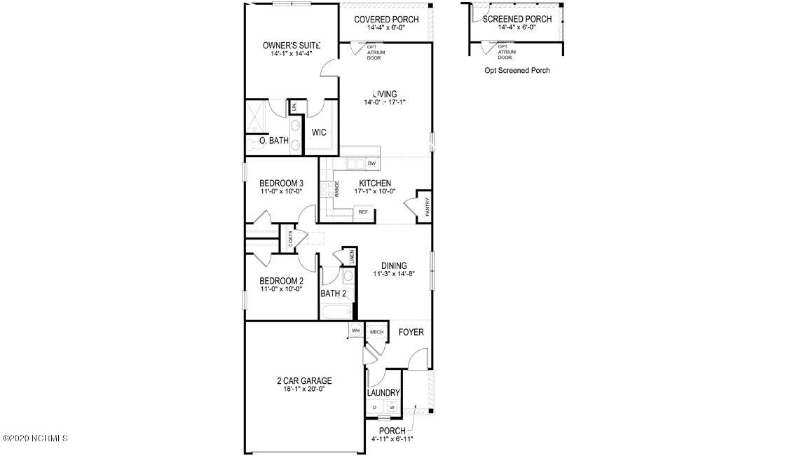 402 Ellis Road Southeast, Unit LOT #49 Bolivia, NC 28422 - Photo 18 of 21 Home Features only main structure no additional features were selected for this home
