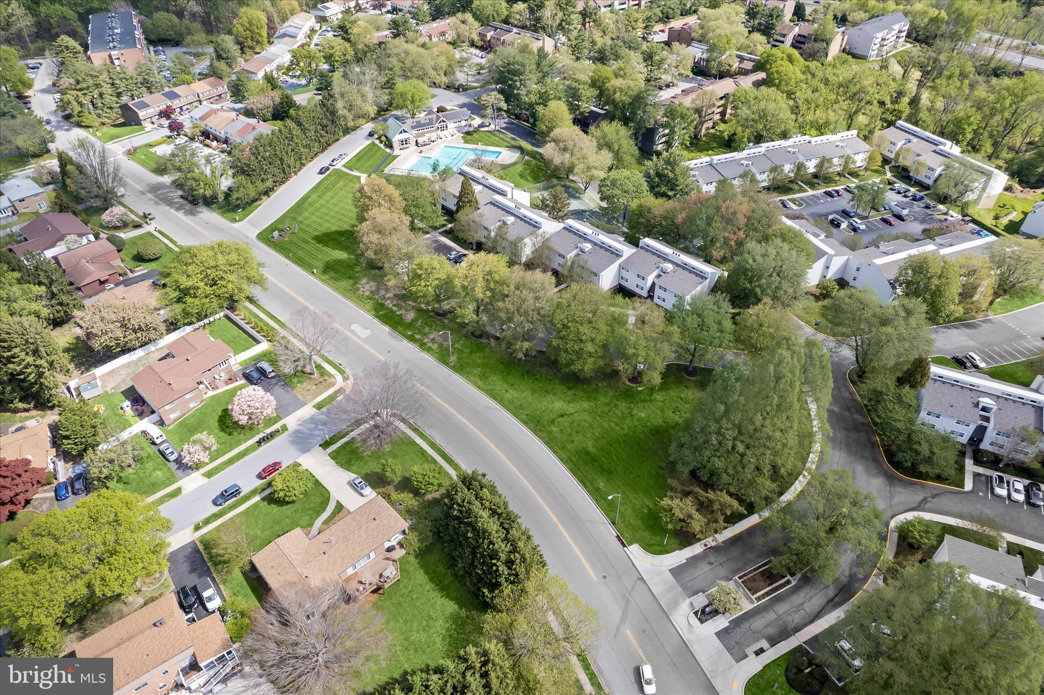 West Hills Road Baltimore, MD 21209 - Photo 4 of 32 an aerial view of residential houses with outdoor space