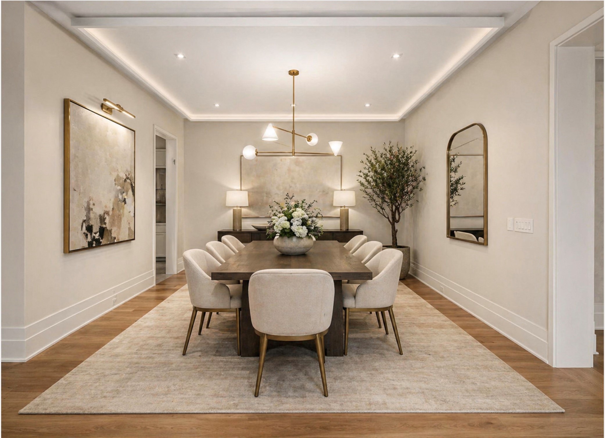 4006 Overbrook Lane Houston, TX 77027 - Photo 8 of 50 *Dining Room Virtually Staged*
