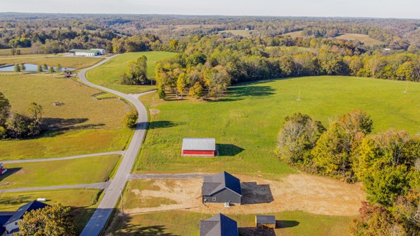 1030 Hanestown Road Lafayette, TN 37083 - Photo 42 of 48 an aerial view of residential houses with outdoor space