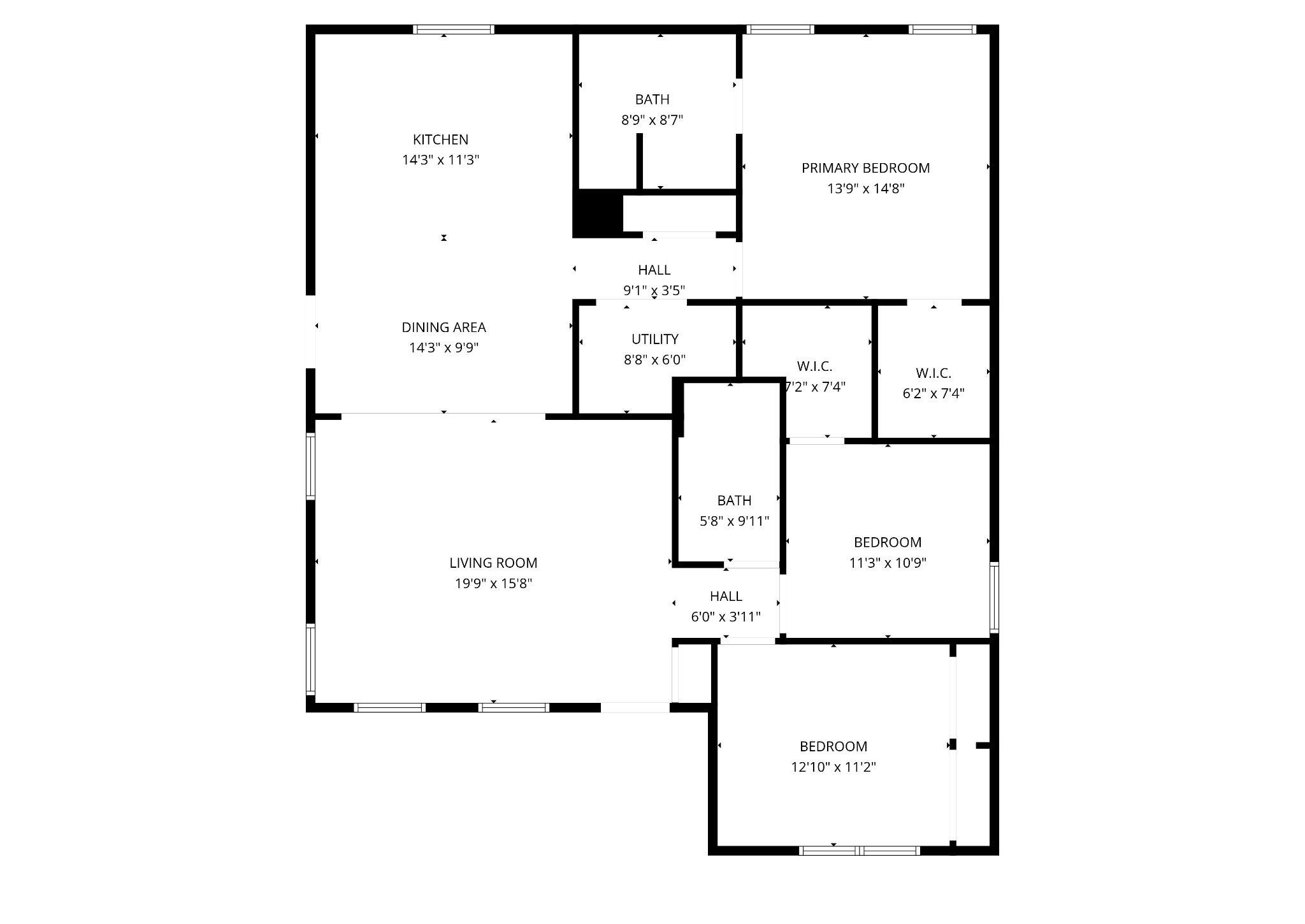 1030 Hanestown Road Lafayette, TN 37083 - Photo 47 of 48 a picture of a floor plan