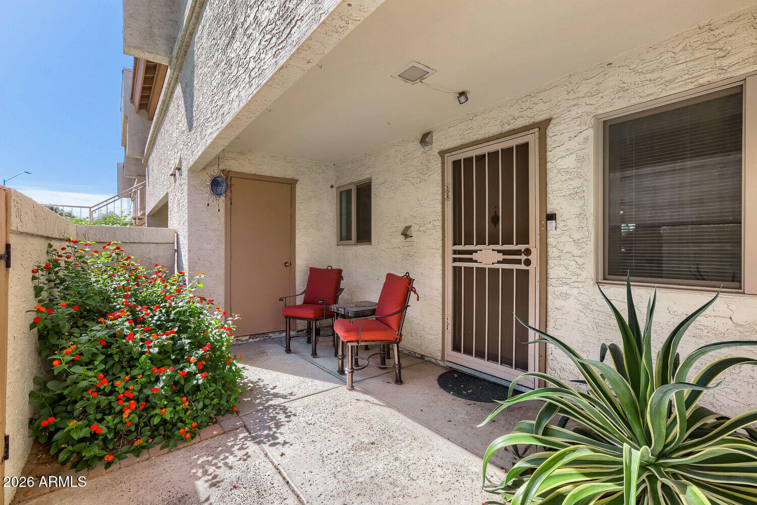 4150 East Cactus Road, Unit 115 Phoenix, AZ 85032 - Photo 1 of 15 Front Entry Patio