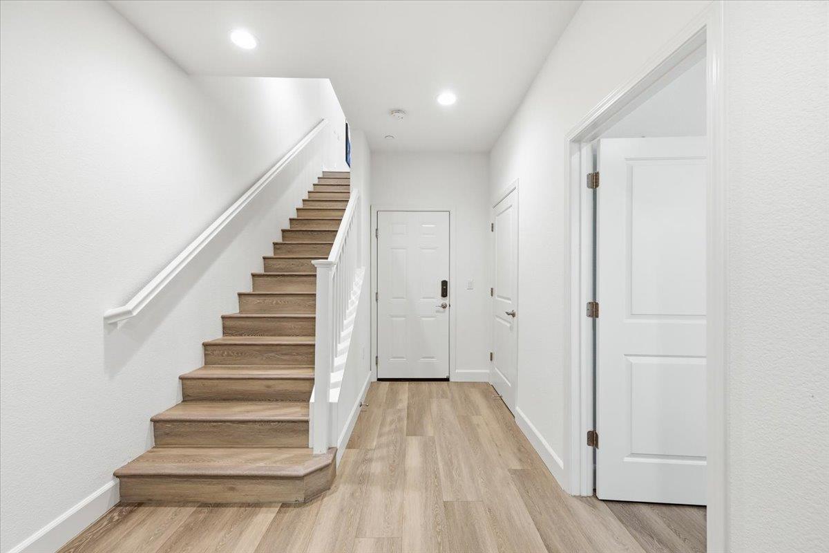 5614 Oceanspray Road Newark, CA 94560 - Photo 32 of 52 a view of entryway with wooden floor