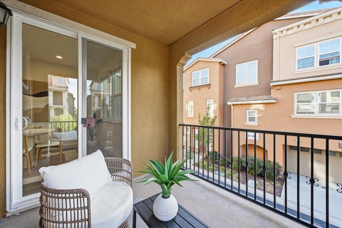 5614 Oceanspray Road Newark, CA 94560 - Photo 43 of 52 a balcony view with a garden space