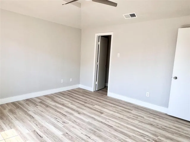 wooden floor in a room