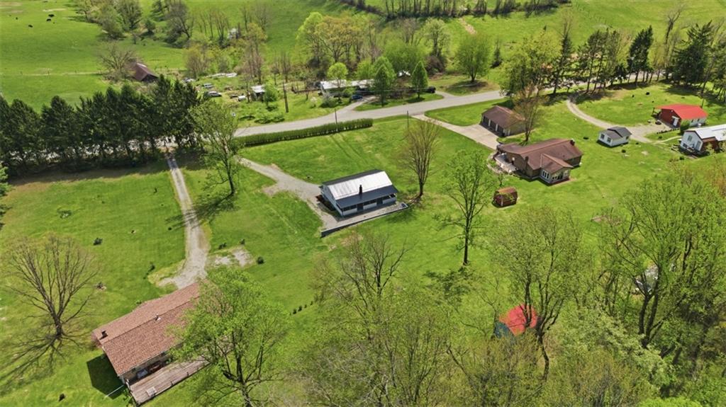 213 Fallen Timber Road Avella, PA 15312 - Photo 42 of 44 Ariel image of the home and the surrounding area.