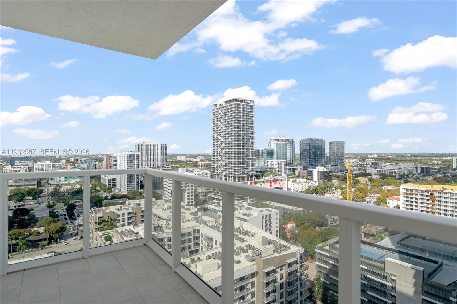600 Northeast 27th Street, Unit 2401 Miami, FL 33137 - Photo 19 of 52 a city view from a balcony with city view