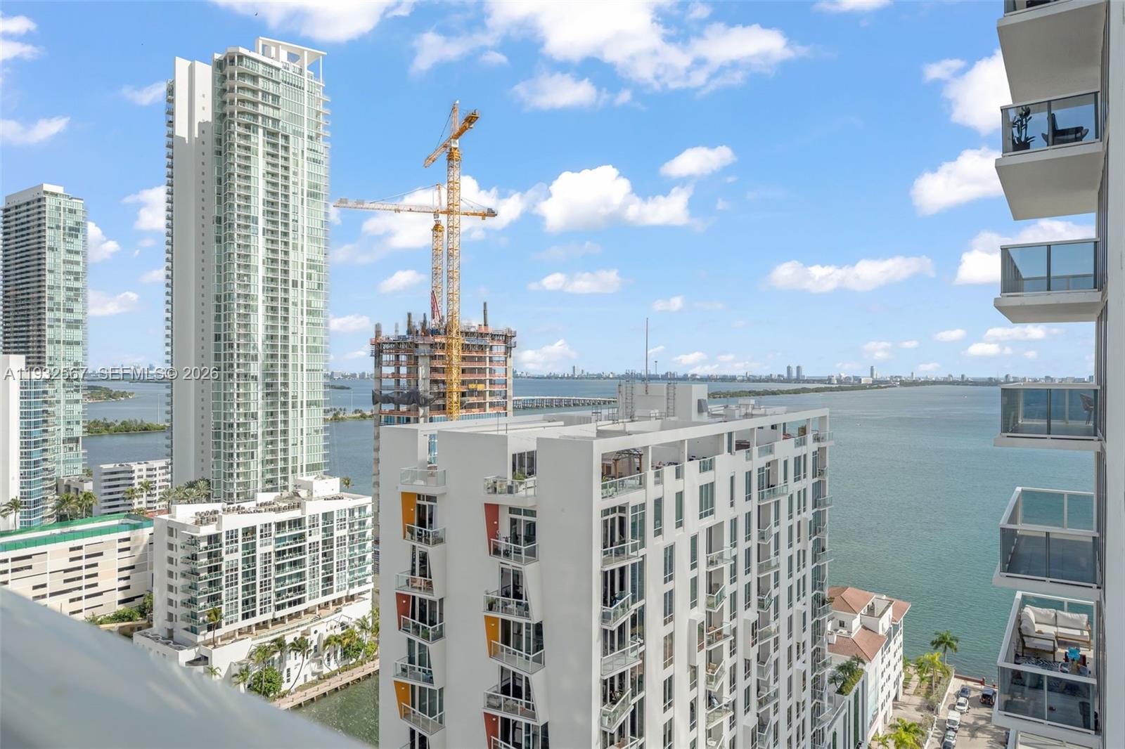 600 Northeast 27th Street, Unit 2401 Miami, FL 33137 - Photo 21 of 52 a view of a city with tall buildings
