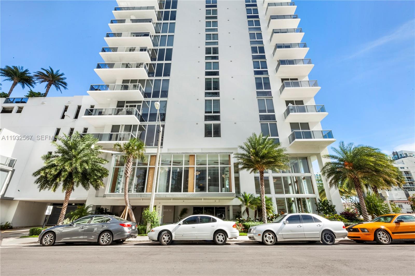 600 Northeast 27th Street, Unit 2401 Miami, FL 33137 - Photo 36 of 52 a car parked in front of a building with parking space
