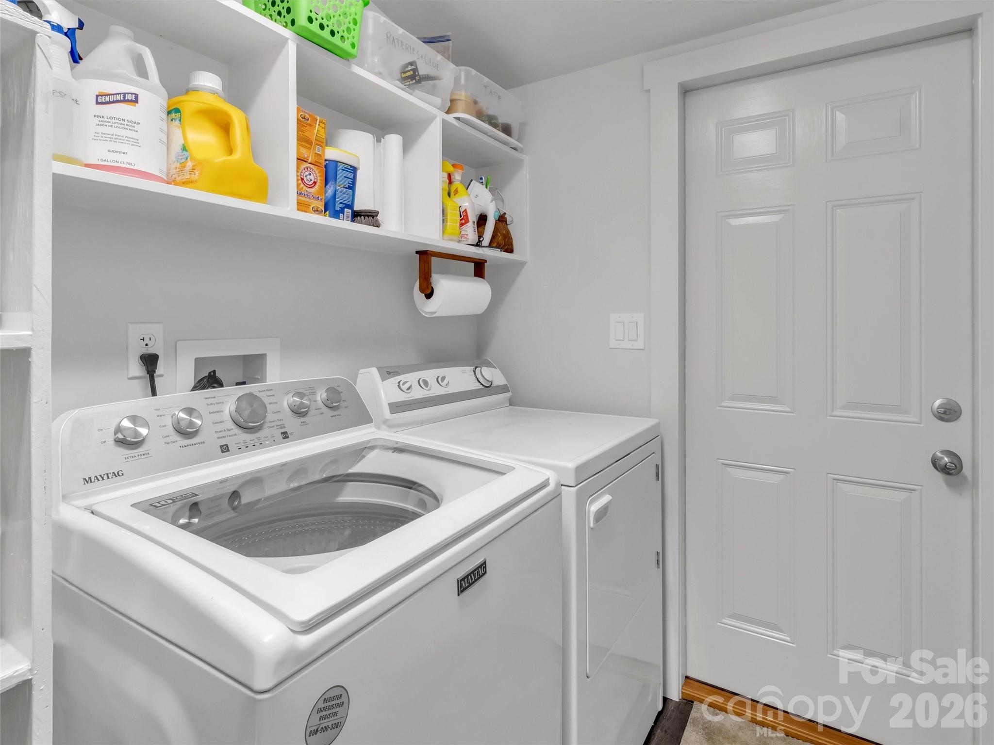 70 Icicle Ridge Road Sylva, NC 28779 - Photo 19 of 24 a utility room with dryer and washer