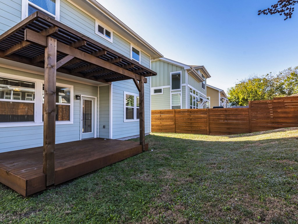2208 Capulet Street Austin, TX 78741 - Photo 23 of 23 a view of house with backyard