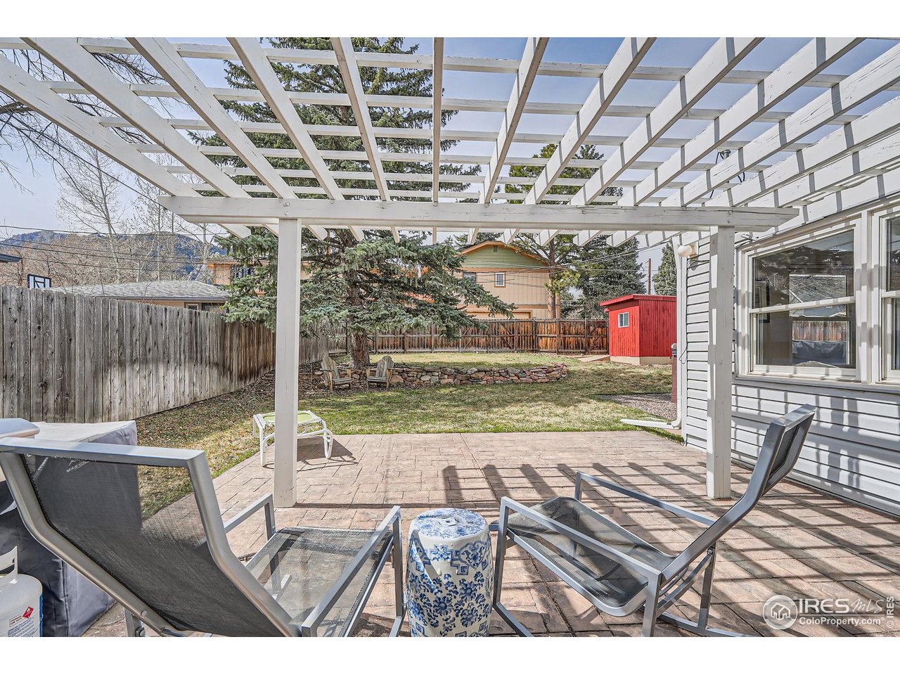 419 22nd Street Boulder, CO 80302 - Photo 22 of 38 a view of yard with patio