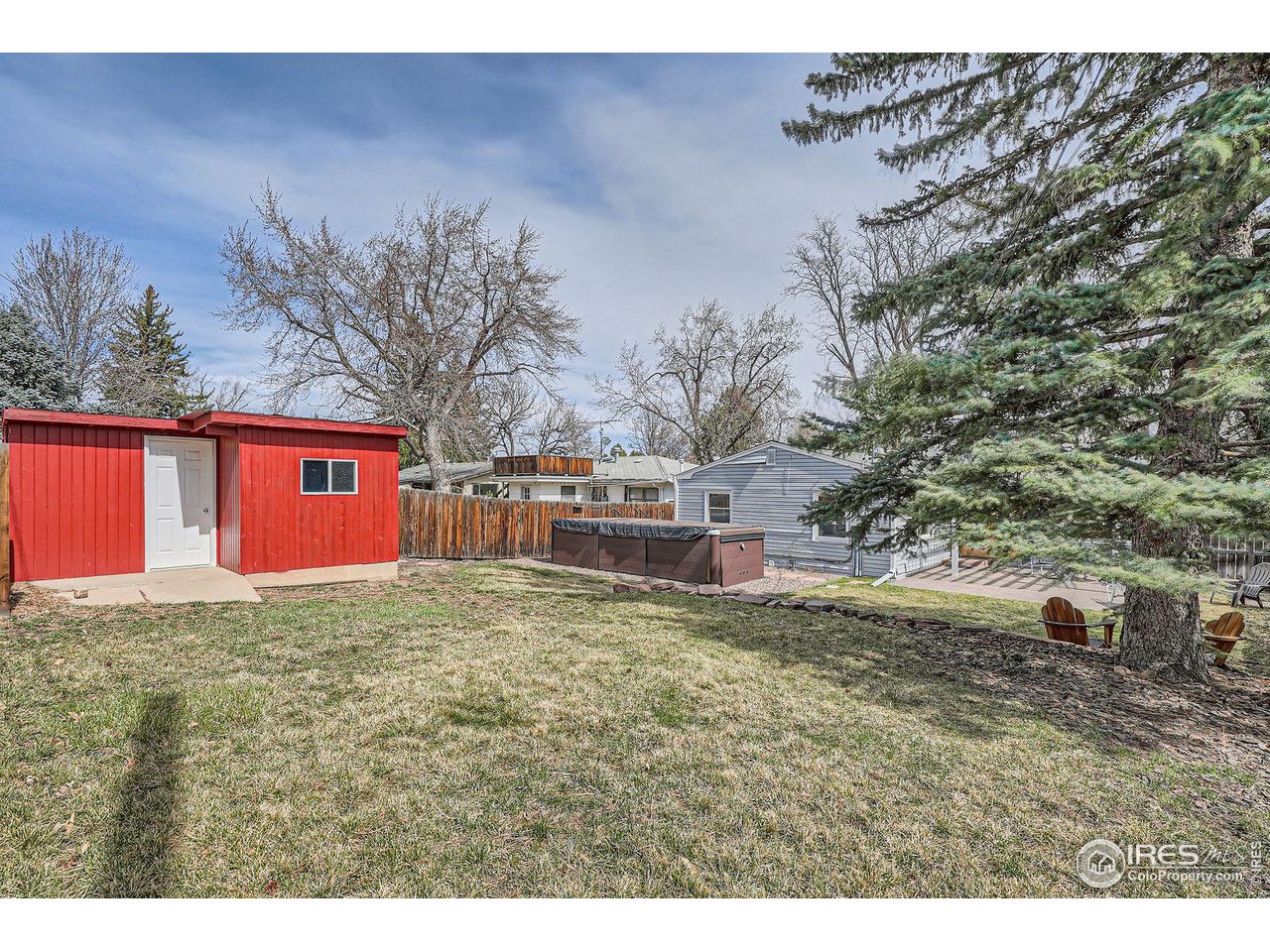 419 22nd Street Boulder, CO 80302 - Photo 25 of 38 a view of a yard in front of the house