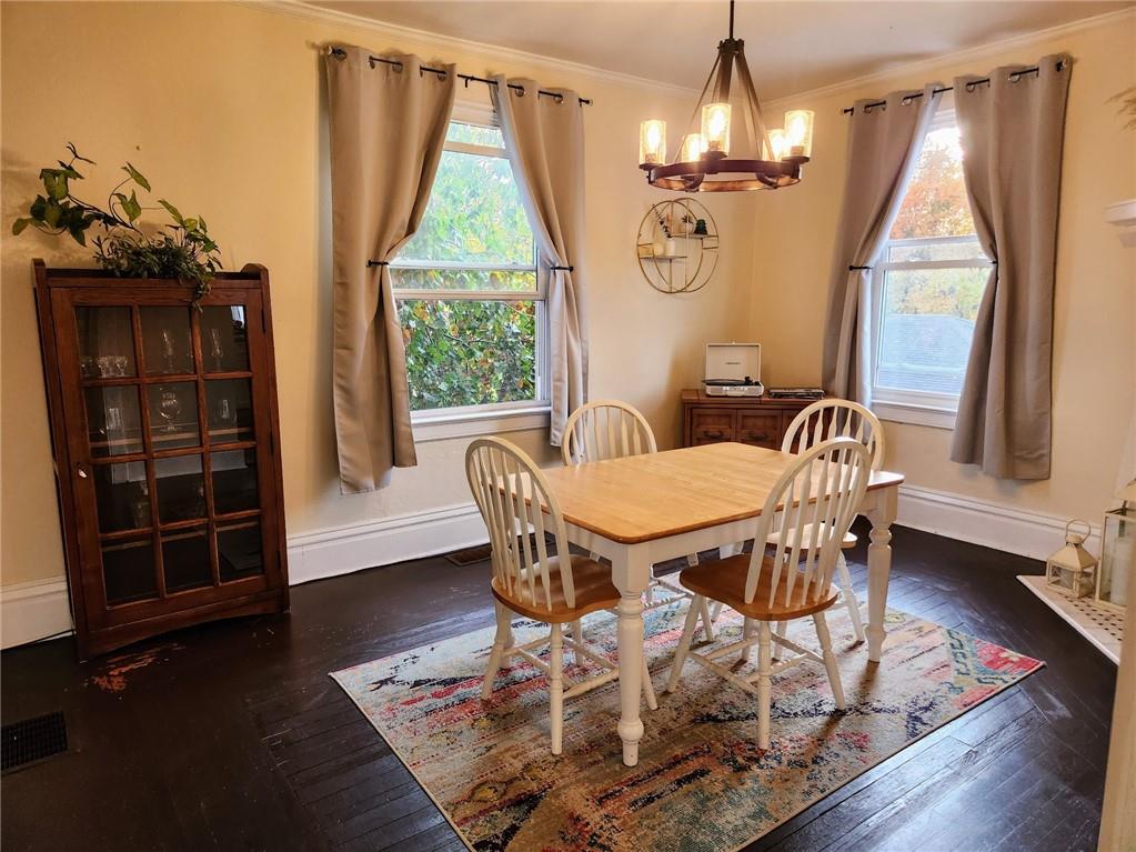 614 3rd Street Butler, PA 16001 - Photo 12 of 43 a view of a dining room with furniture window and wooden floor