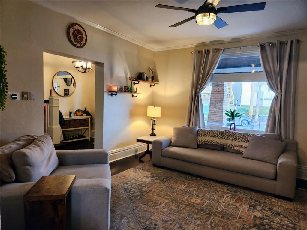 614 3rd Street Butler, PA 16001 - Photo 16 of 43 a living room with furniture and a window
