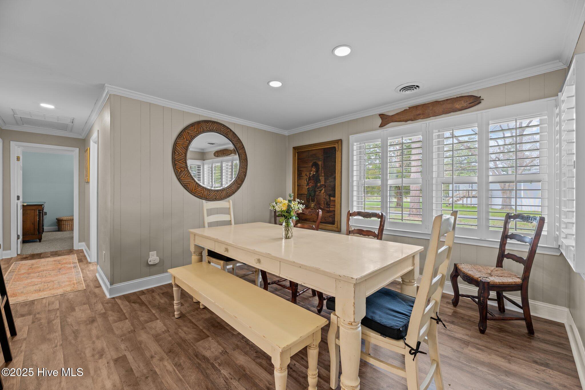 97 3rd Street Vandemere, NC 28587 - Photo 12 of 40 Dining Room with Hallway to Bednrooms