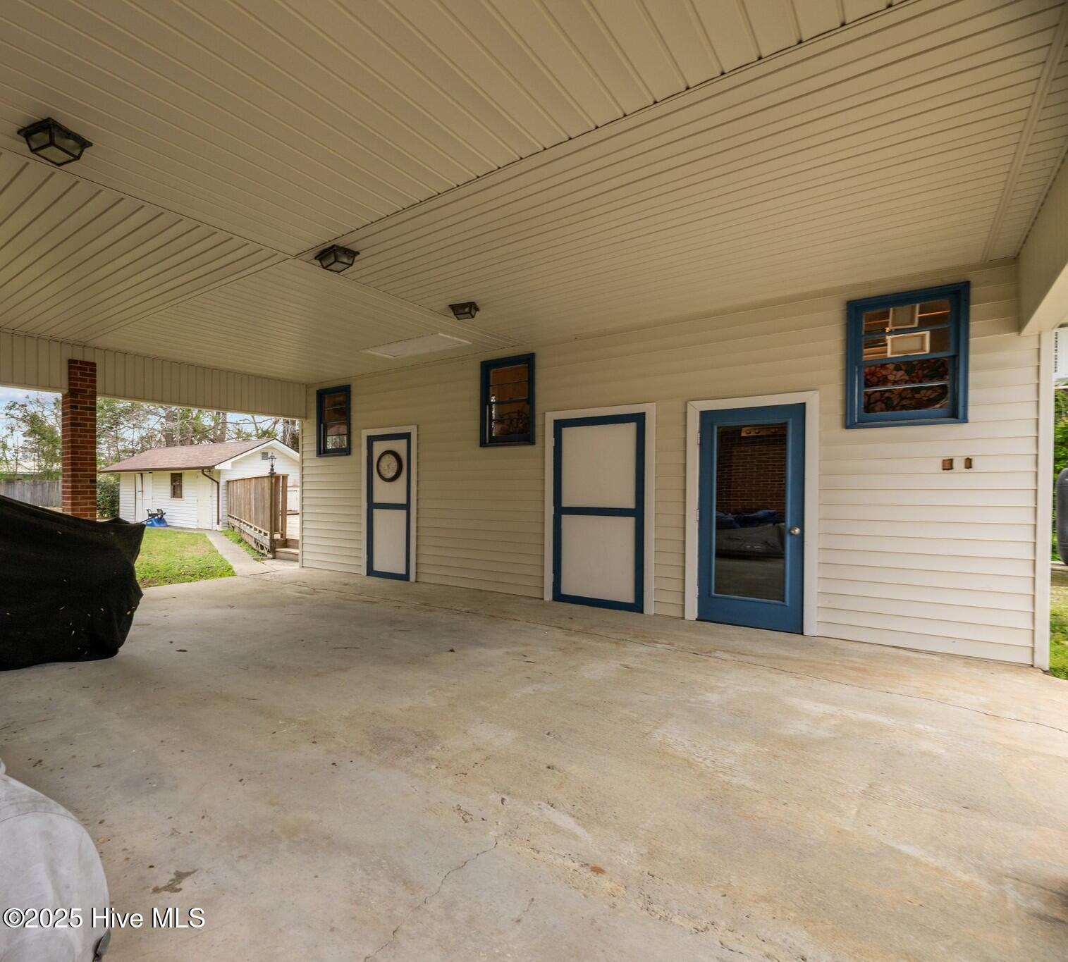 97 3rd Street Vandemere, NC 28587 - Photo 26 of 40 carport view to secondary kitchen