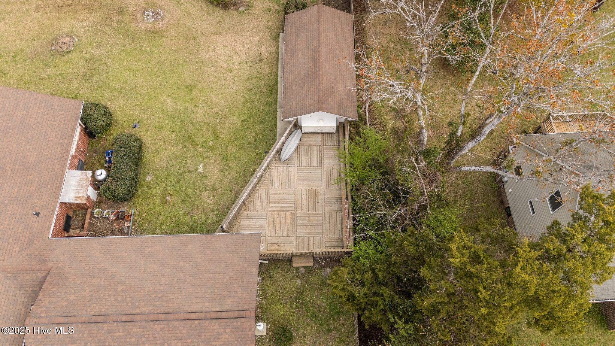 97 3rd Street Vandemere, NC 28587 - Photo 31 of 40 Aerial of Deck