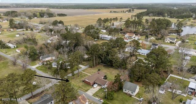 97 3rd Street Vandemere, NC 28587 - Photo 37 of 40 Aerial with POV facing town with arrow