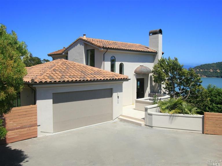 2110 Vistazo E Street Tiburon, CA 94920 - Photo 1 of 1 a front view of a house with a garage