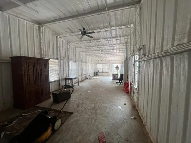 a view of a storage & utility room